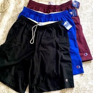 Men’s Champion Shorts bundle of 3 - size M - NWT!